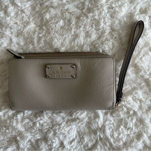 Used/Good Cond. Kate Spade Double-Zip Wallet